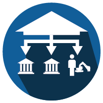 Icono alegórico Plan Insular de Cooperación a las Obras y Servicios de competencia municipal