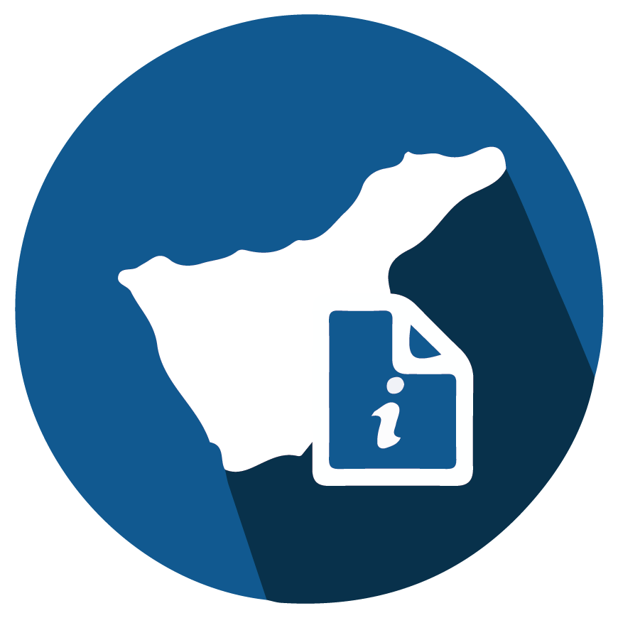 Icono alegórico Información turística, cultural, educación y formación