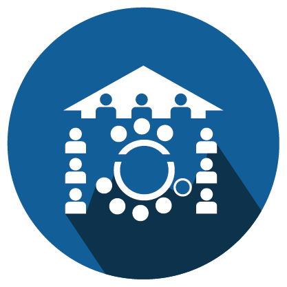 Icono alegórico Órganos de gobierno