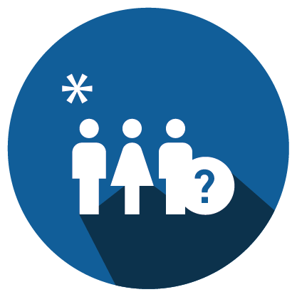 Icono alegórico Personal de confianza o asesoramiento especial