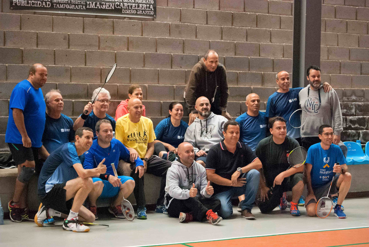 Bádminton en los III Juegos Máster Cabildo de Tenerife