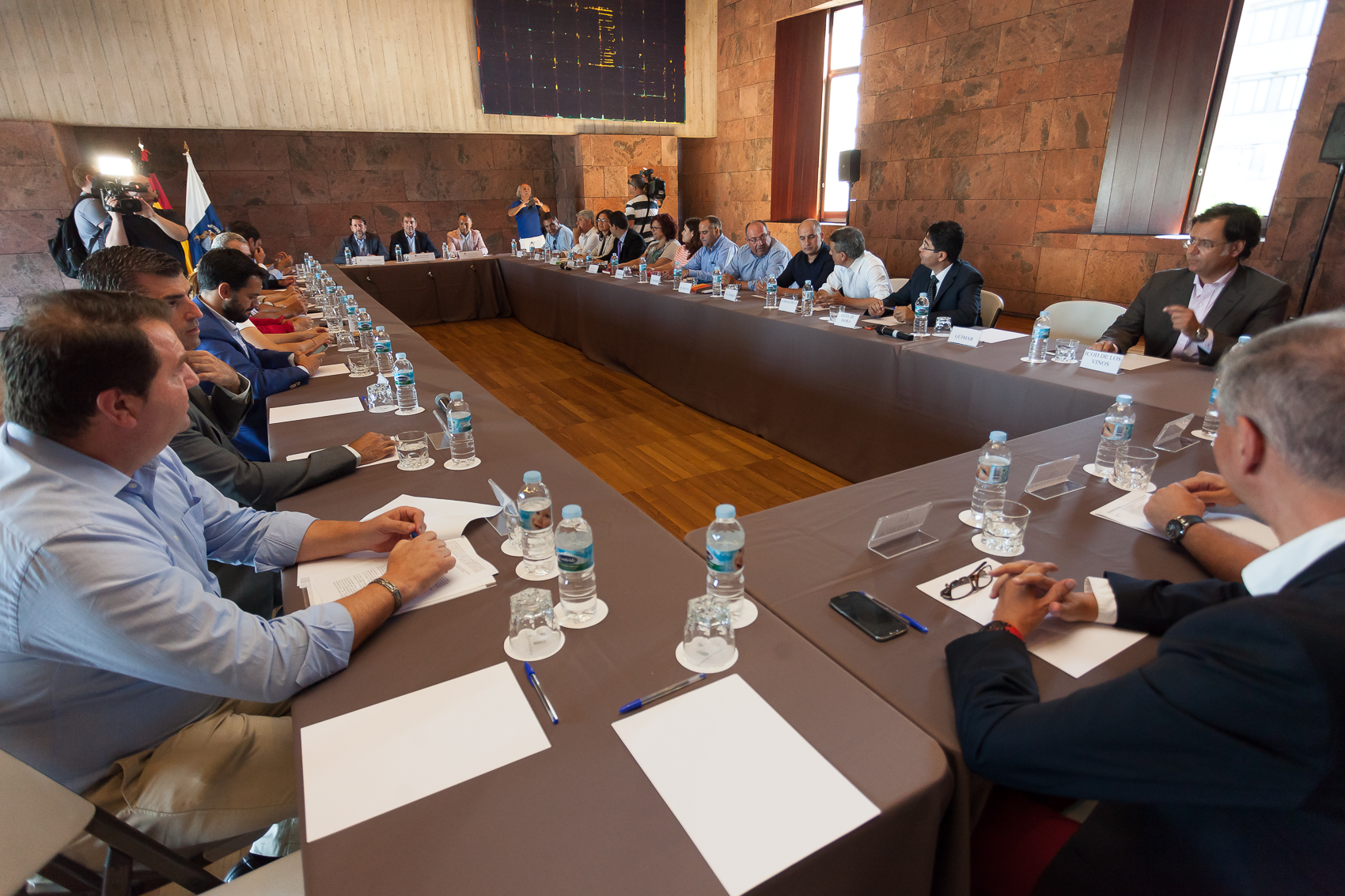 Reunión de alcaldes de la isla (Anillo Insular)/Tony Cuadrado Freelancer