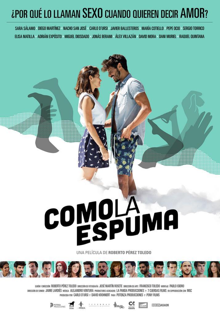 Cartel Como la espuma