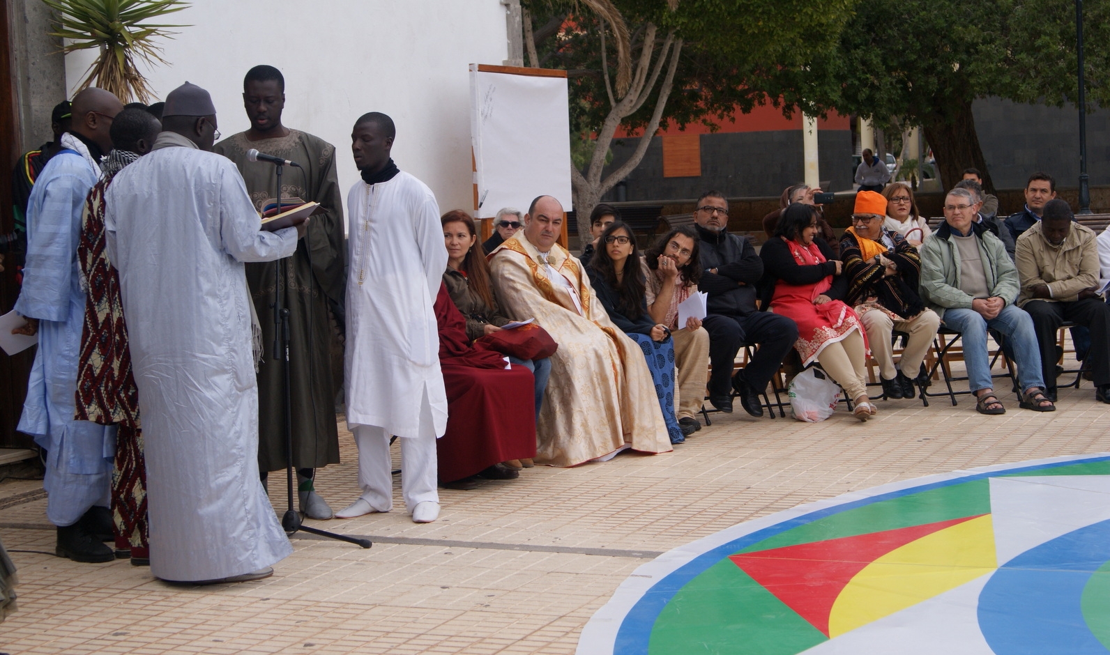 Fotografía de grupo en El Fraile