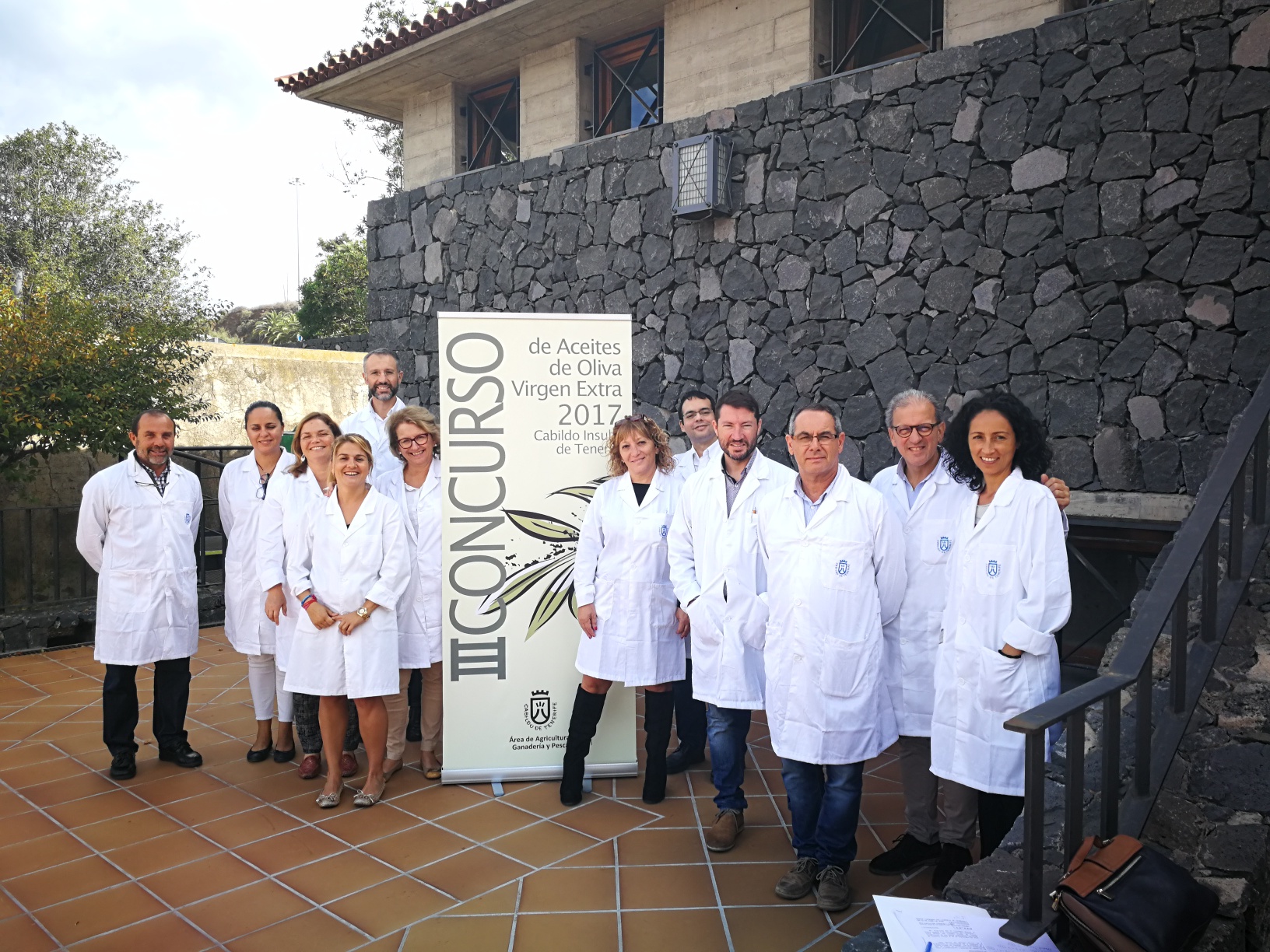 Jurado del Concurso de Aceite de Oliva Virgen Extra convocado por el Cabildo