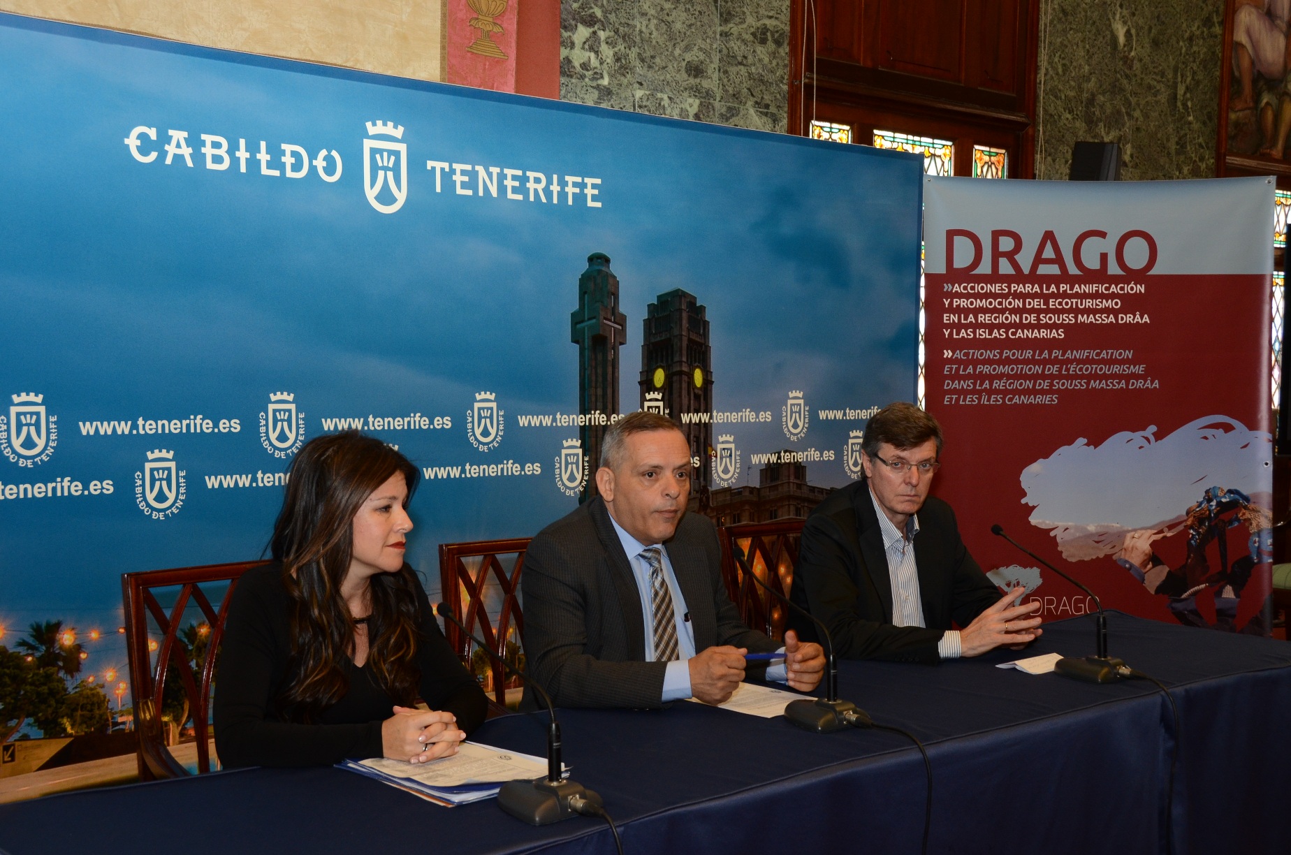 Fotografía de la rueda de prensa