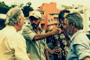 Imagen del rodaje de 'El Paseo'