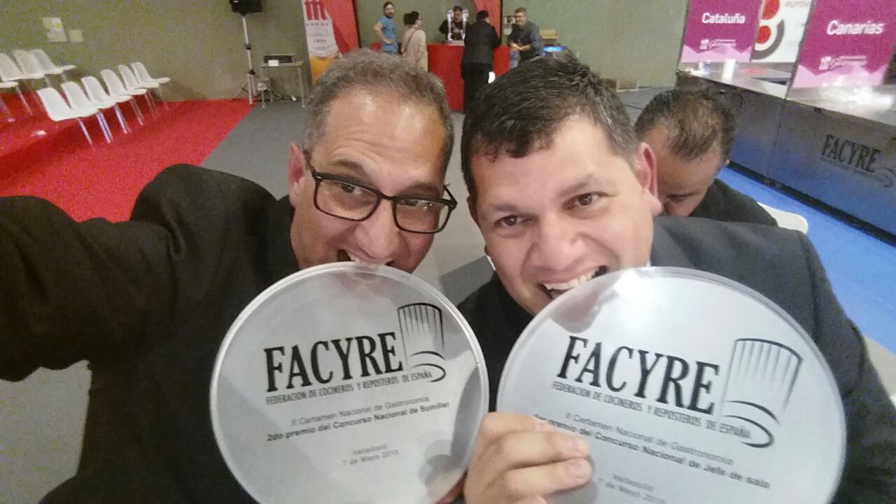 Dos de los profesionales isleños premiados en el II Certamen Nacional de Gastronomía