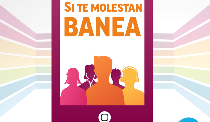 Cartel: Si te molestan, banea.