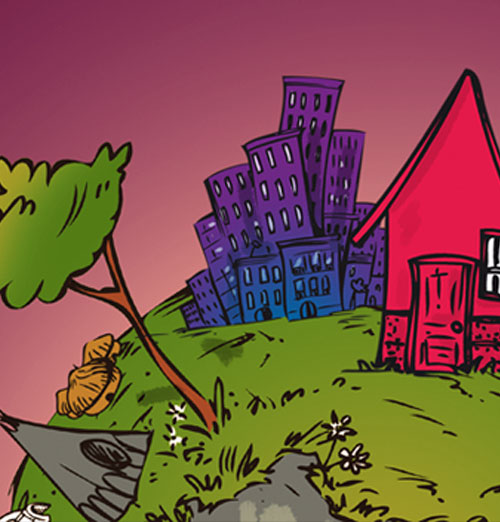 Montaje visual: Hogares diversos