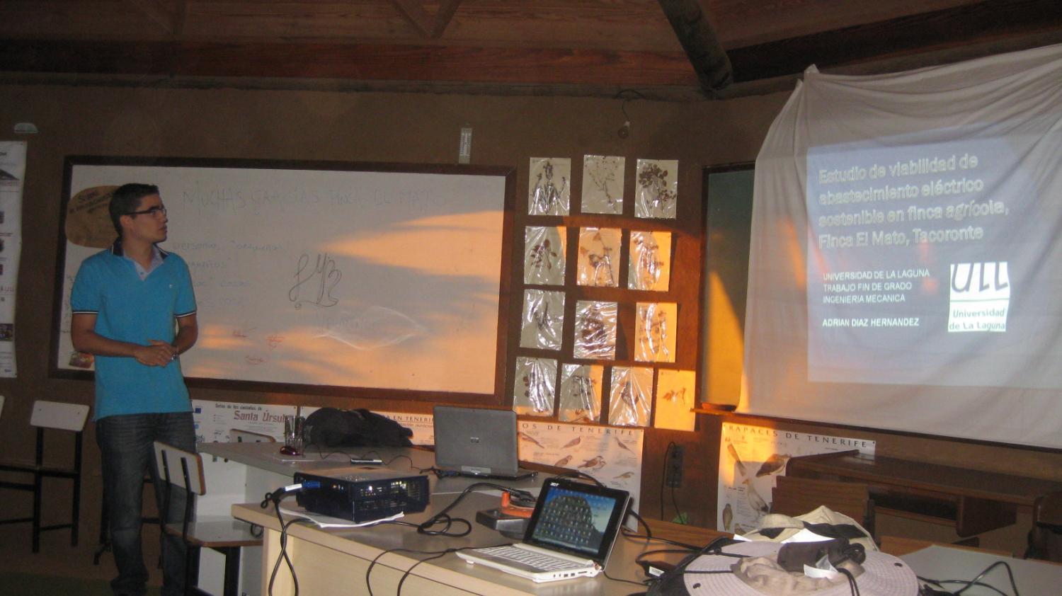 Visita de Abel Cedrés