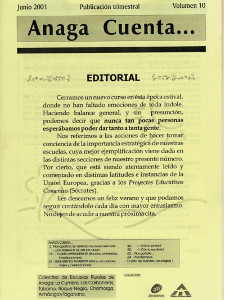 Anaga Cuenta – Junio 2001