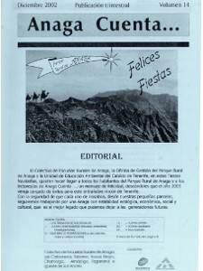 Anaga Cuenta – Diciembre 2002