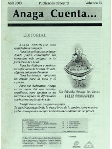 Anaga Cuenta – Abril 2003