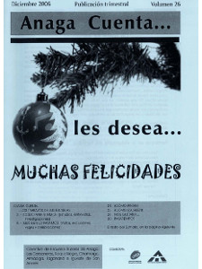 Anaga Cuenta – Diciembre 2006