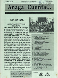Anaga Cuenta – Abril 2000