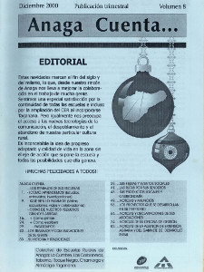 Anaga Cuenta – Diciembre 2000