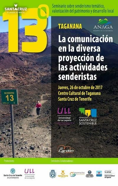 Seminario sobre senderismo temático en Taganana