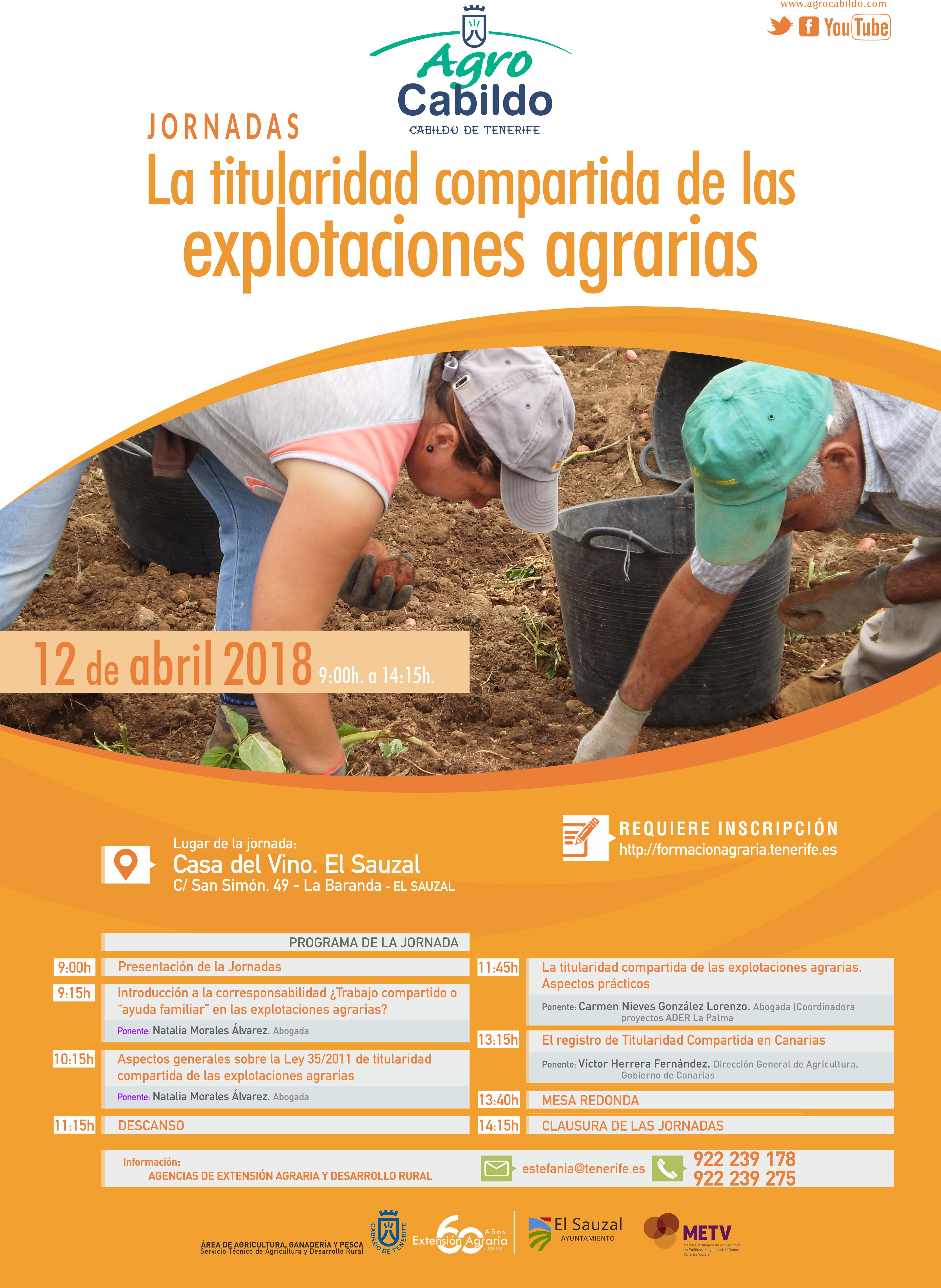 Jornadas “Titularidad compartida de las explotaciones agrarias”
