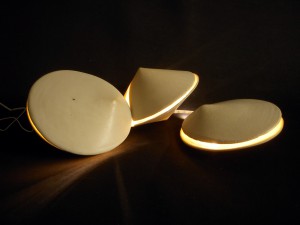 lámparas realizadas en el 4º Workshop por Ricardo Bonnet