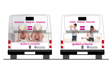 Cartel Igualdad Guagua